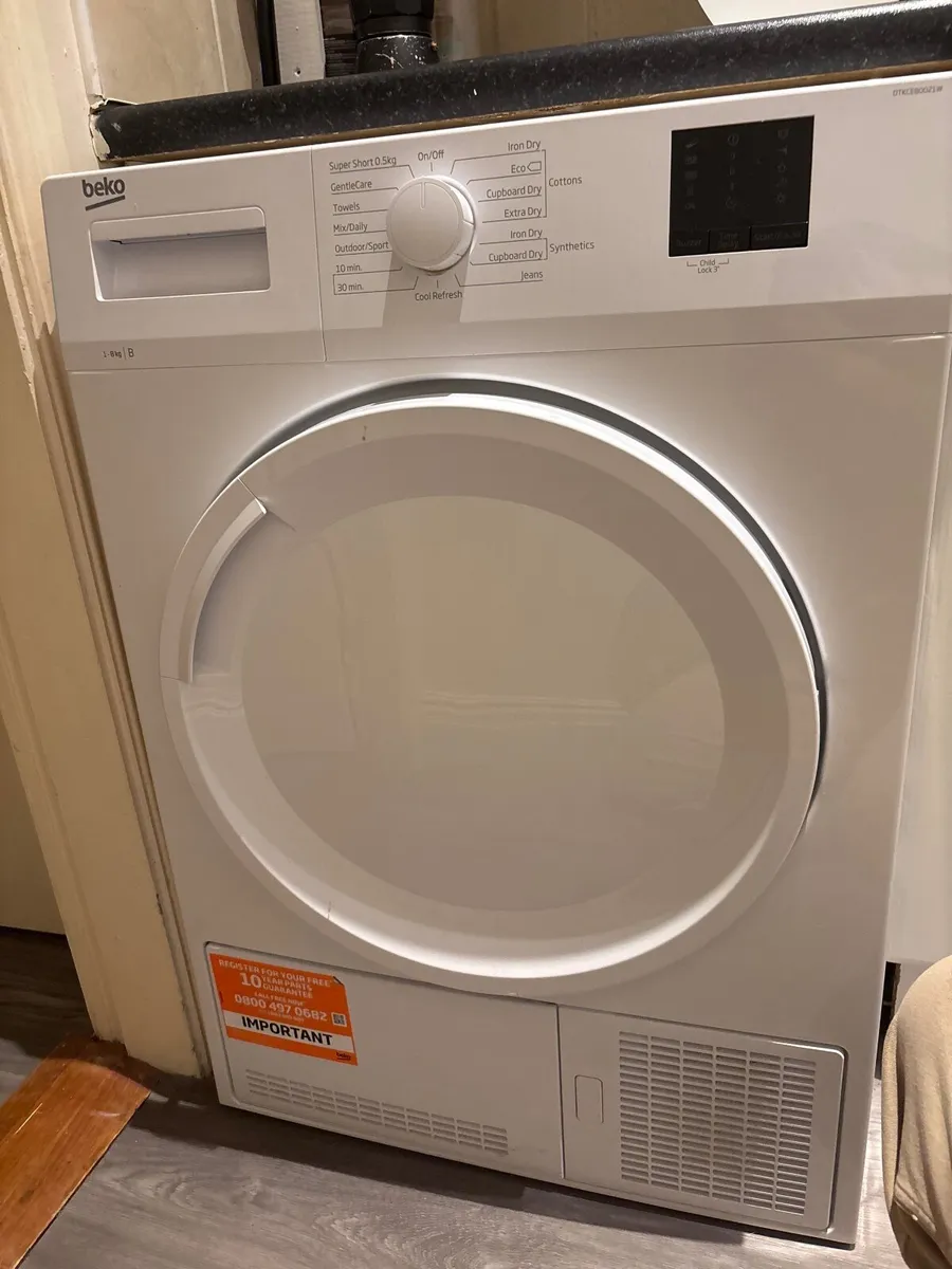 BEKO 8 kg Condenser Tumble Dryer