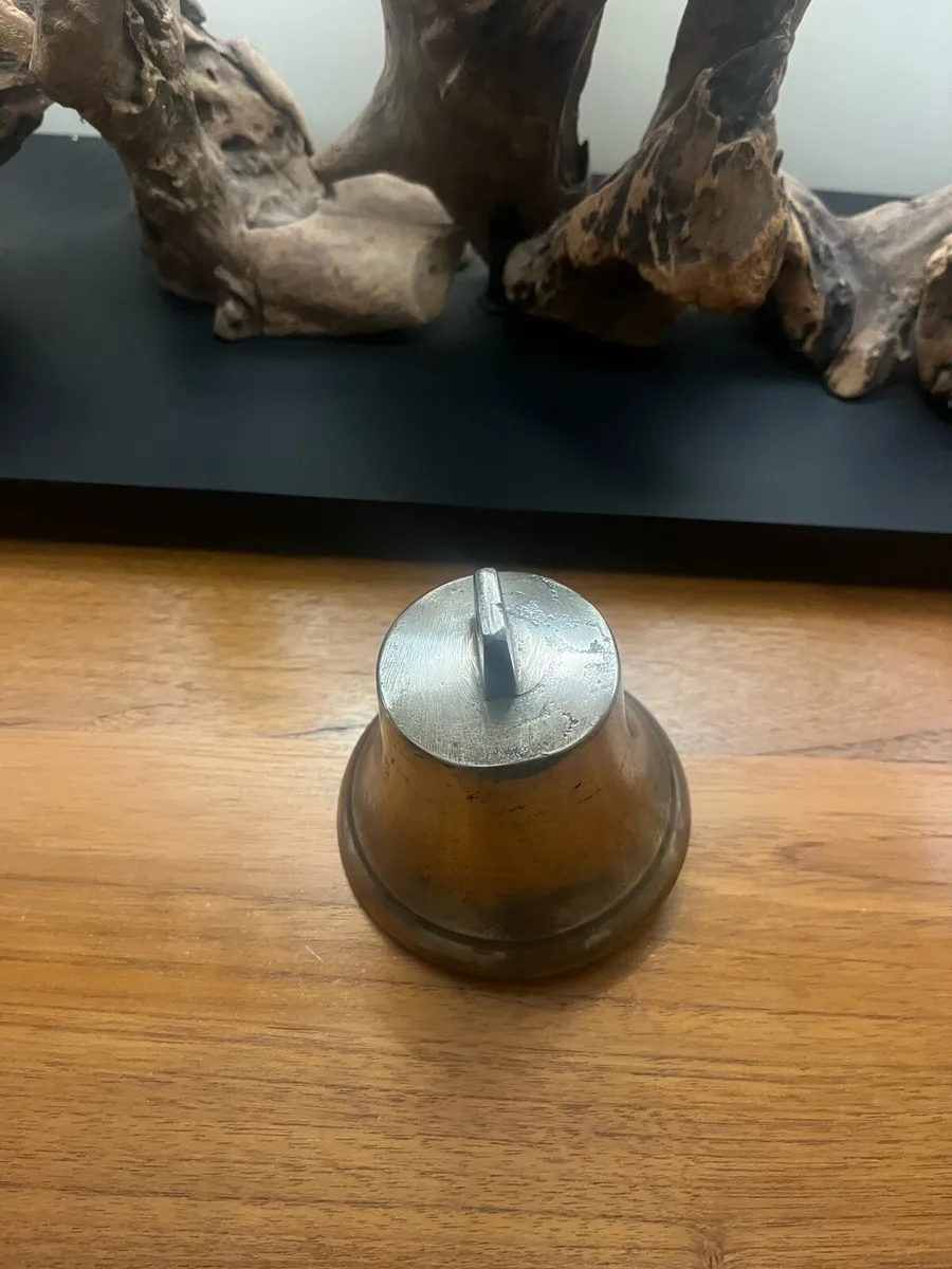 Antique Small Brass Ships Bell - Image 2