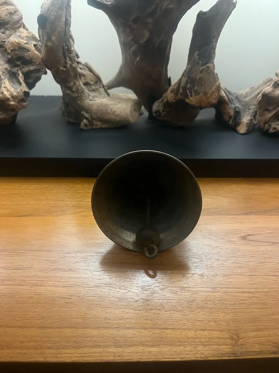 Antique Small Brass Ships Bell - Image 3