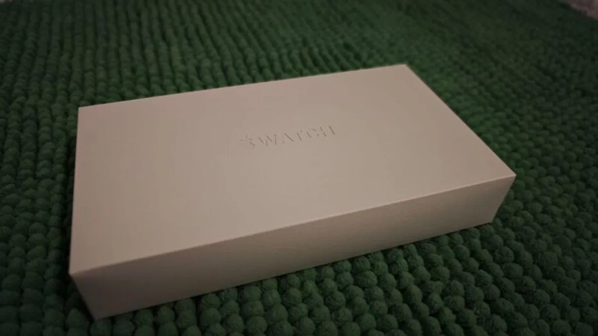 apple watch ultra 2 like new battery 100%life - Image 1