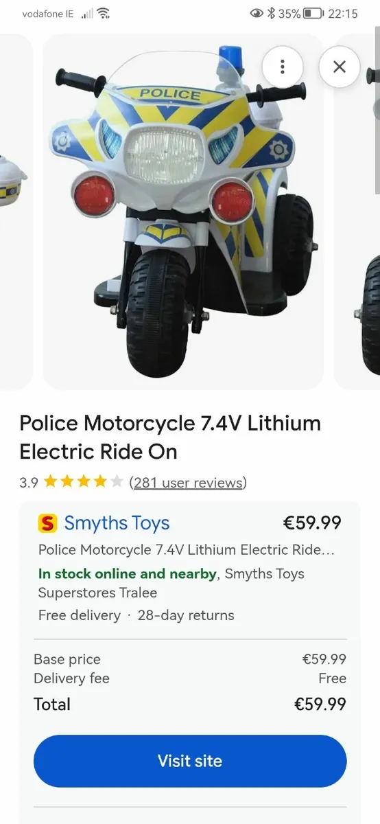 Kids electric motor bike - Image 2