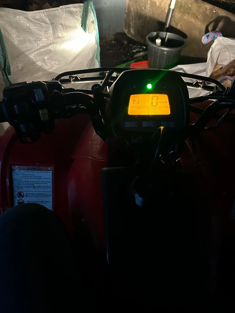 Honda TRX 250 ES quad - Image 4