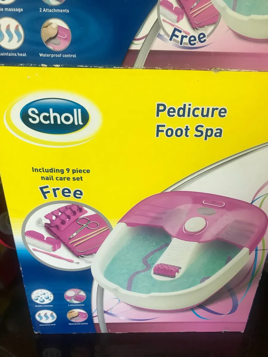 Scholl pedicure foot spa - Image 1
