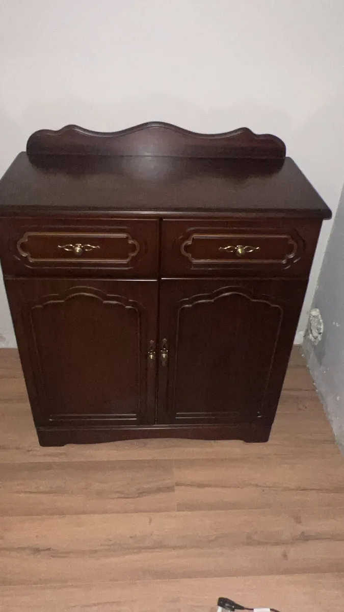 Dark wooden cabinet - Image 1