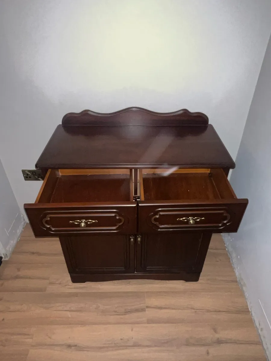 Dark wooden cabinet - Image 4