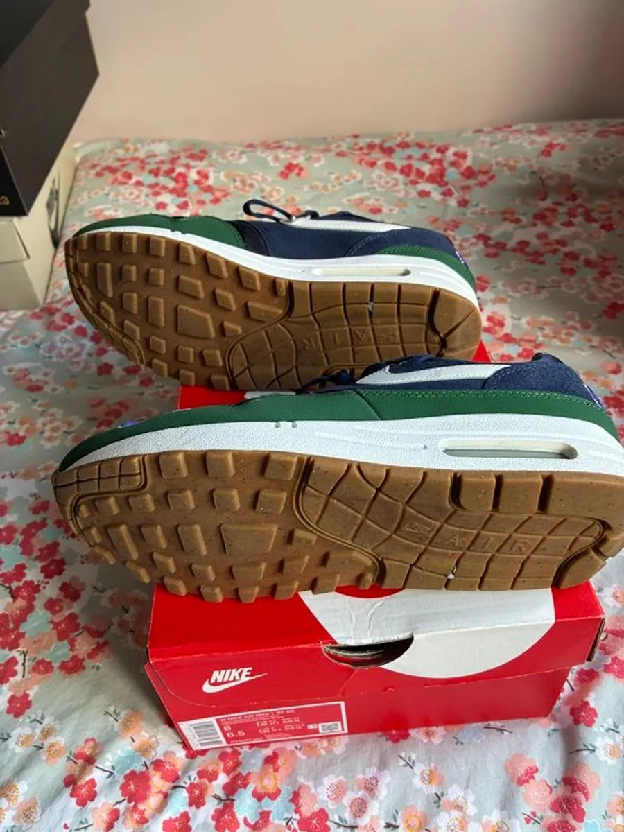 Air Max 1 Obsidian/White/Midnight Navy Womens - Image 3