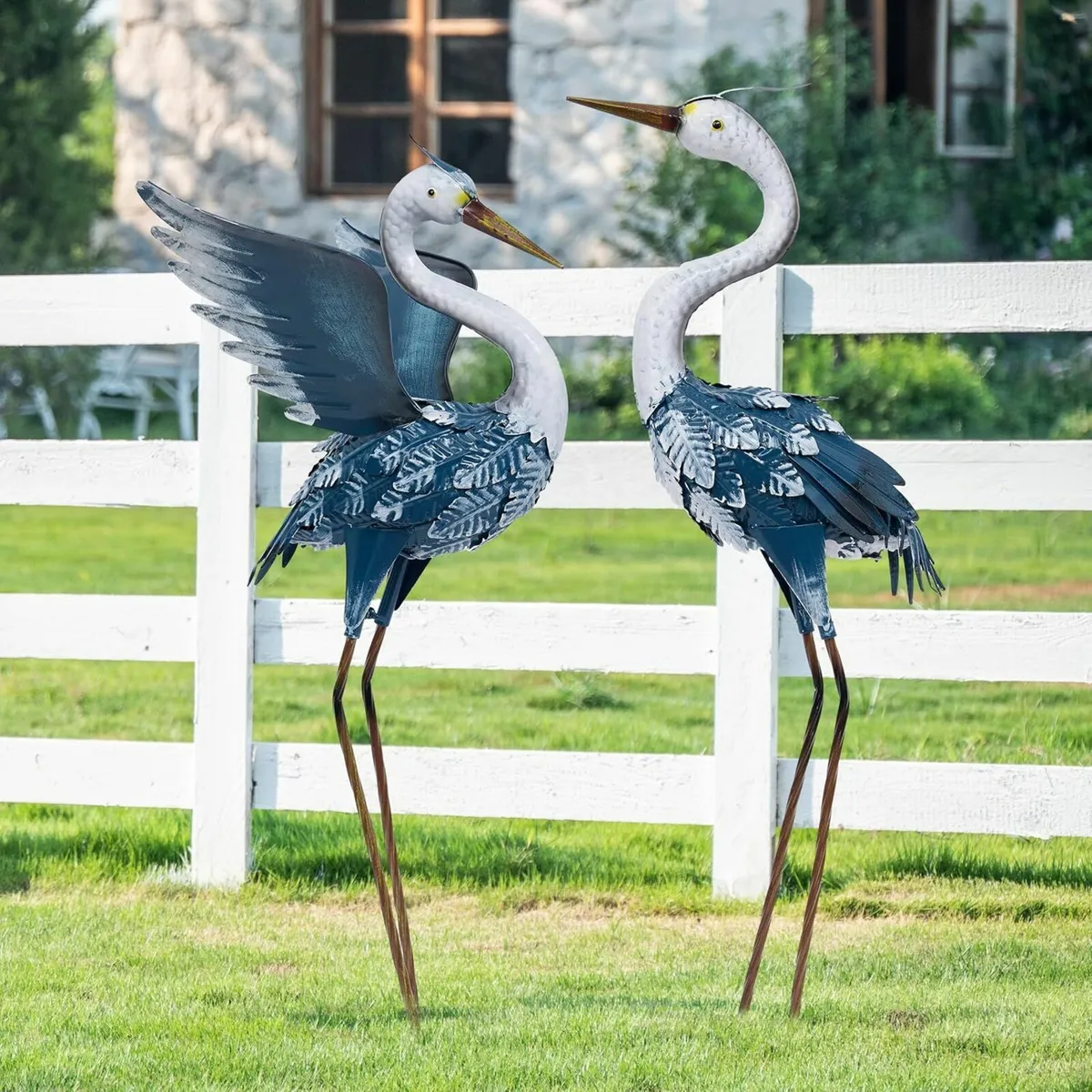 2pcs Large Garden Ornaments Outdoor, Gifts - Image 1