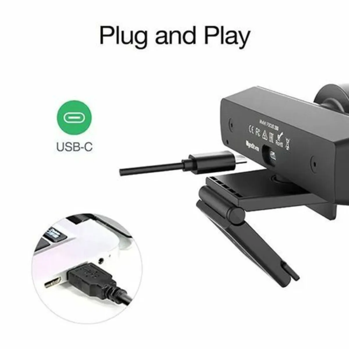 Zoom-Certified 4K Wide Angle Webcam Focus 200 Pro - Image 1