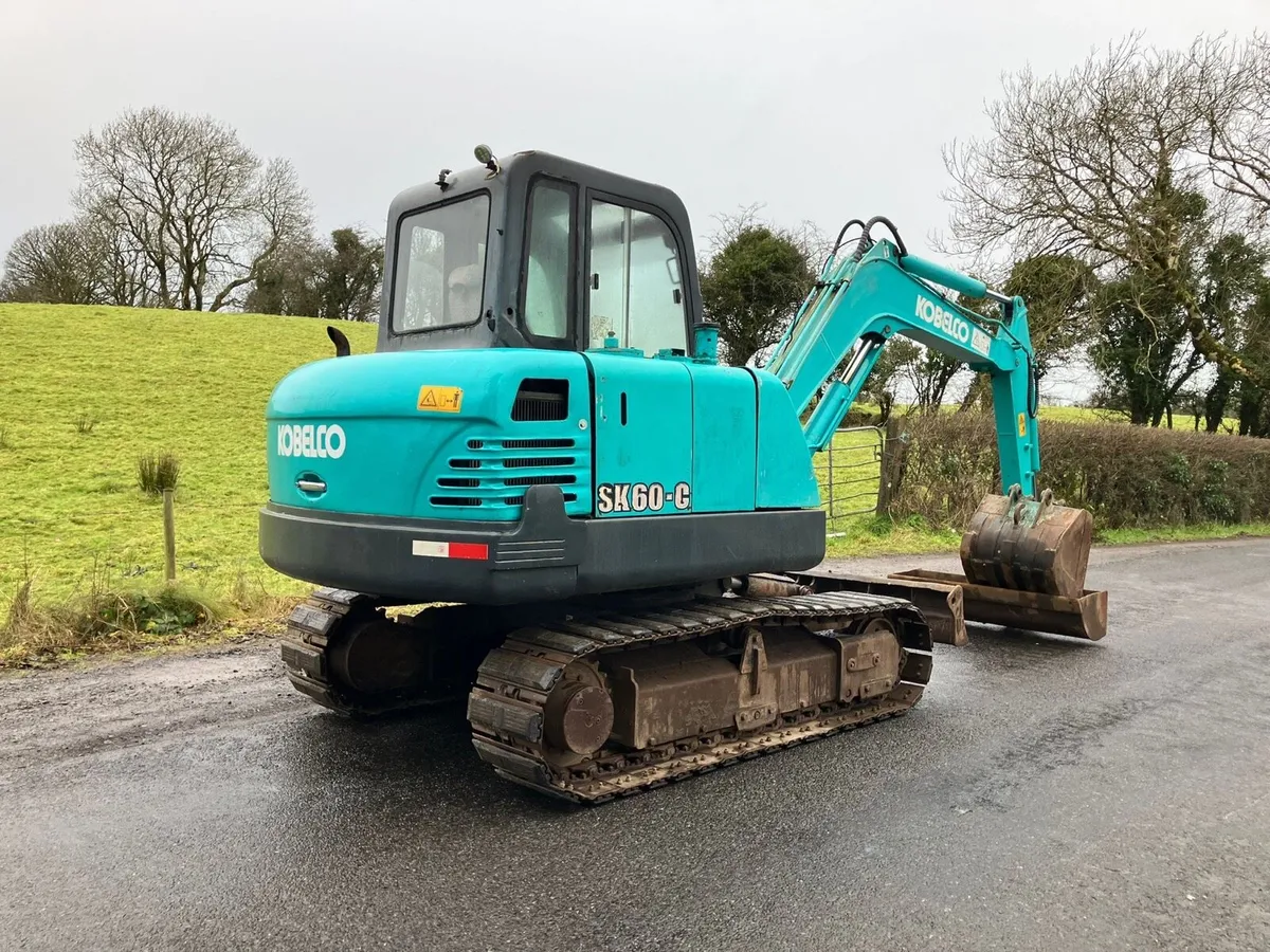 KOBELCO 6 Tonne Digger - Image 1