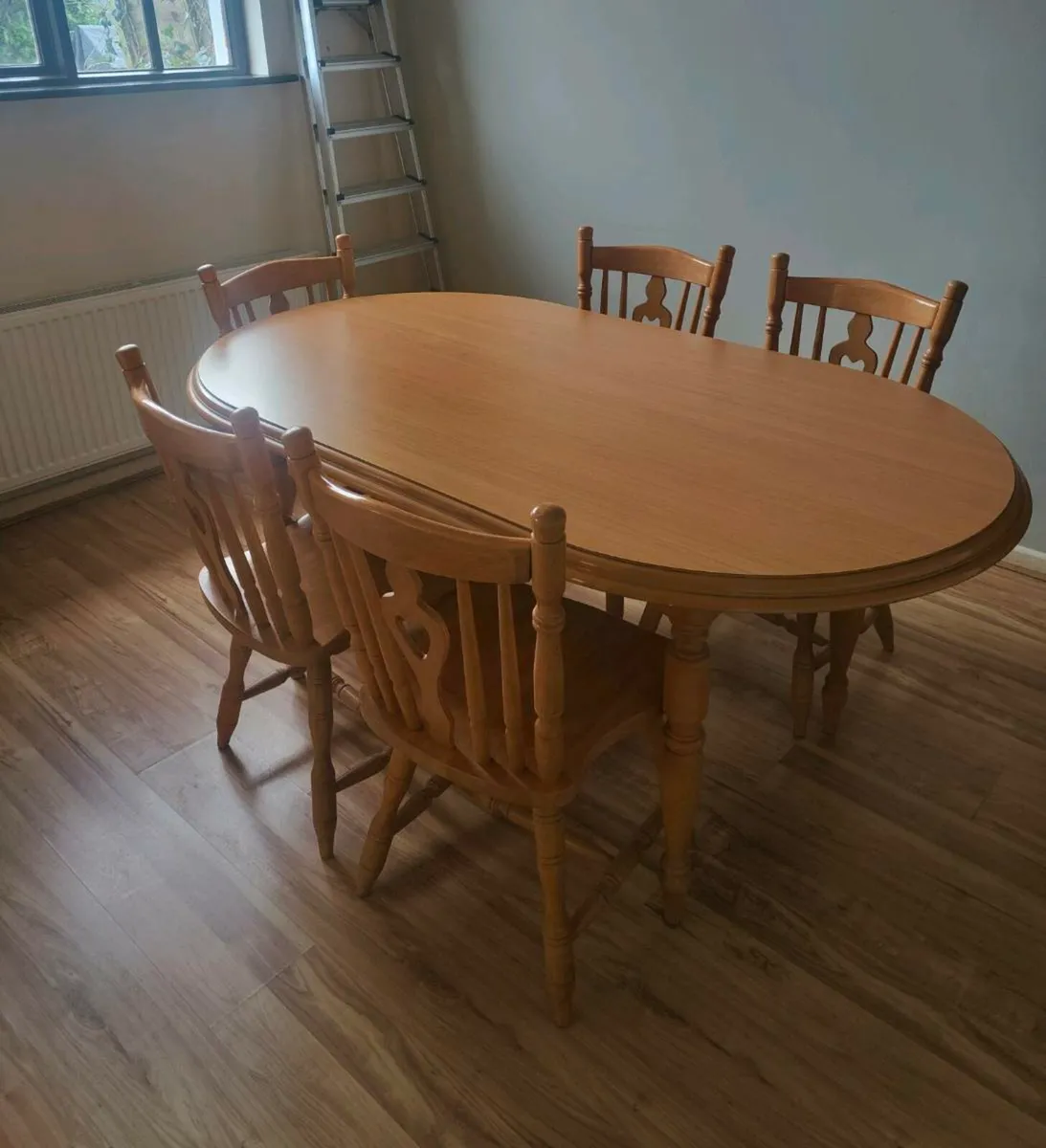 Dining Table & 6 Chairs Set - Image 1