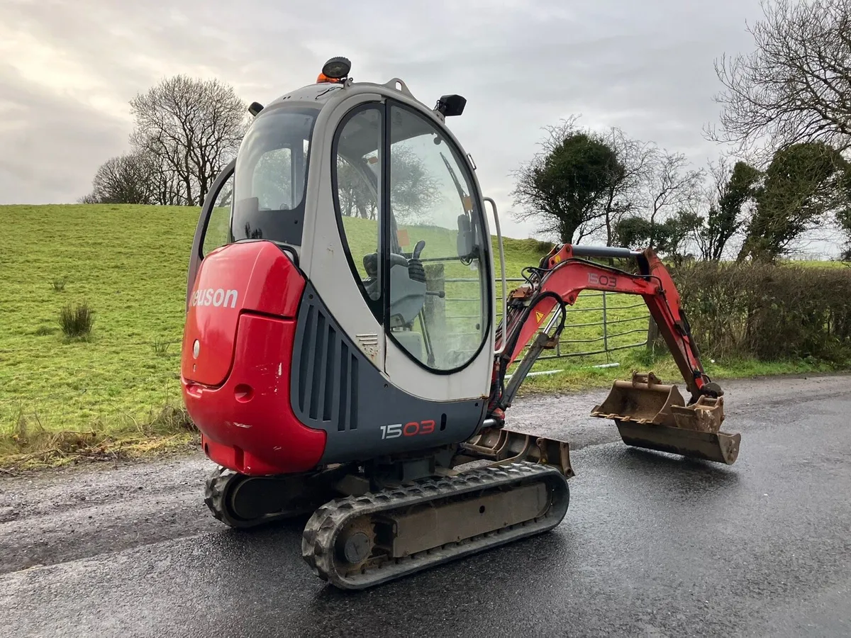 NEUSON 1.5 Tonne Digger - Image 1
