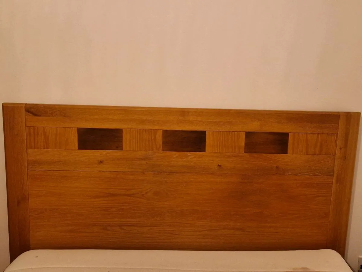 King Size Bed & Mattress - Image 3