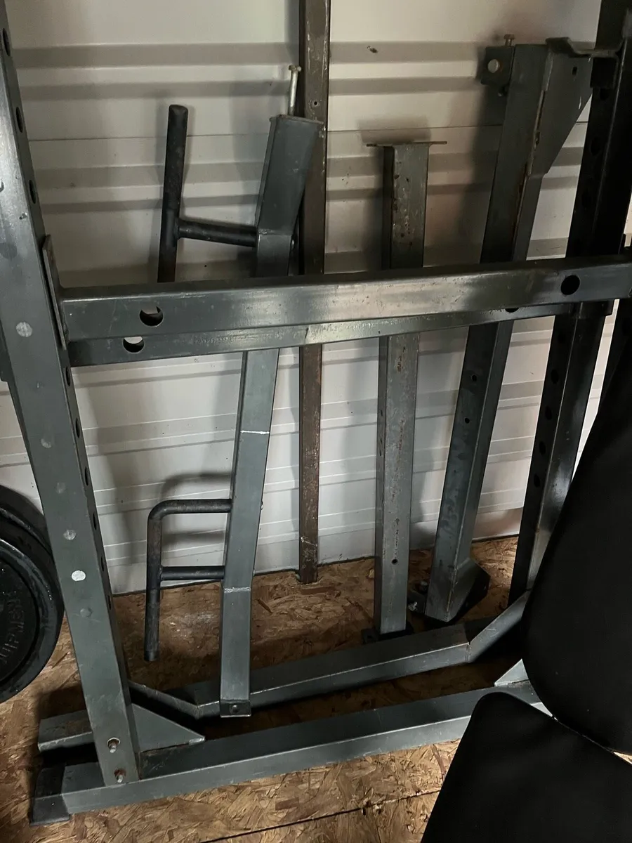 BodyMax cf475 power rack / Olympic bar / 100kg - Image 1