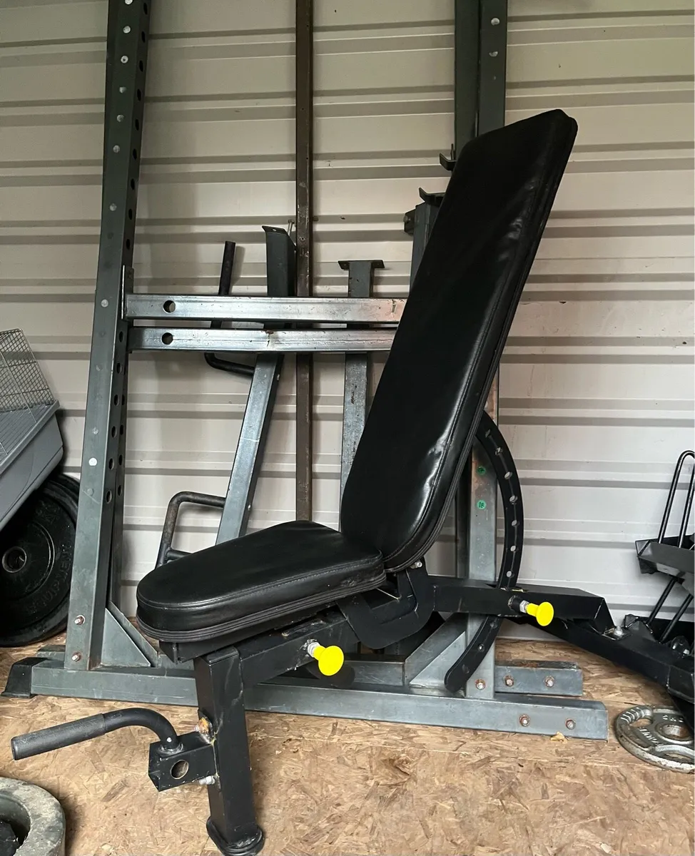 BodyMax cf475 power rack / Olympic bar / 100kg - Image 4