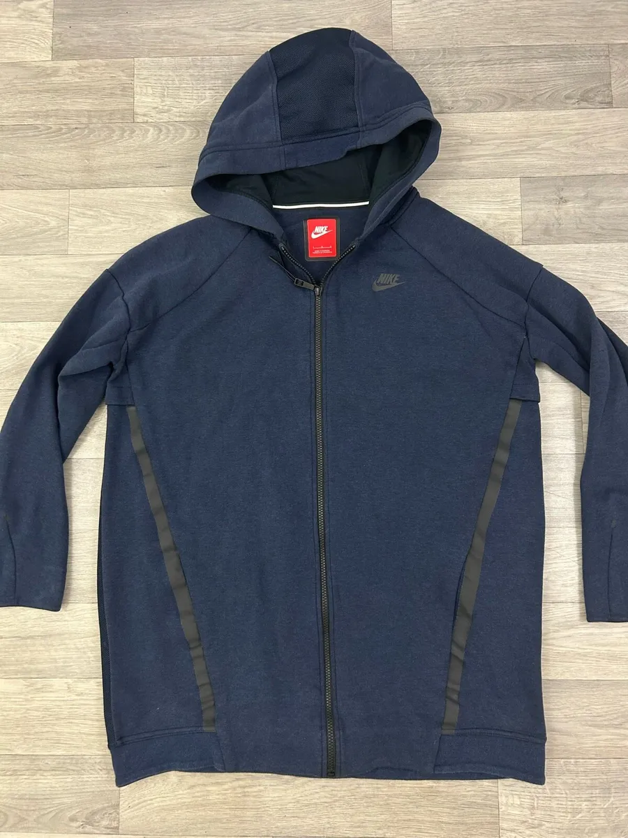 Nike Tech Long Hoodie Jacket Mens Large - Image 2
