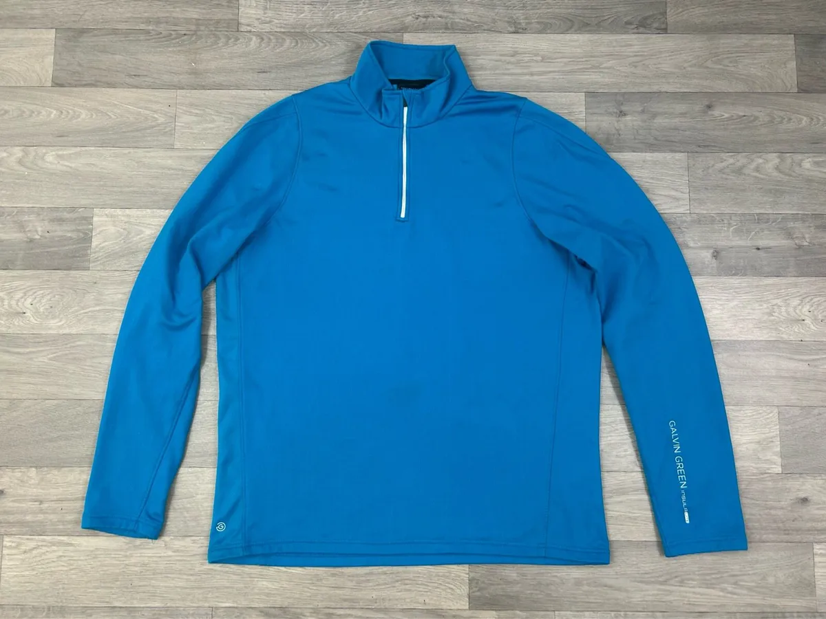 Galvin Green Insula Fleece Half Zip Golf Jumper - Image 1