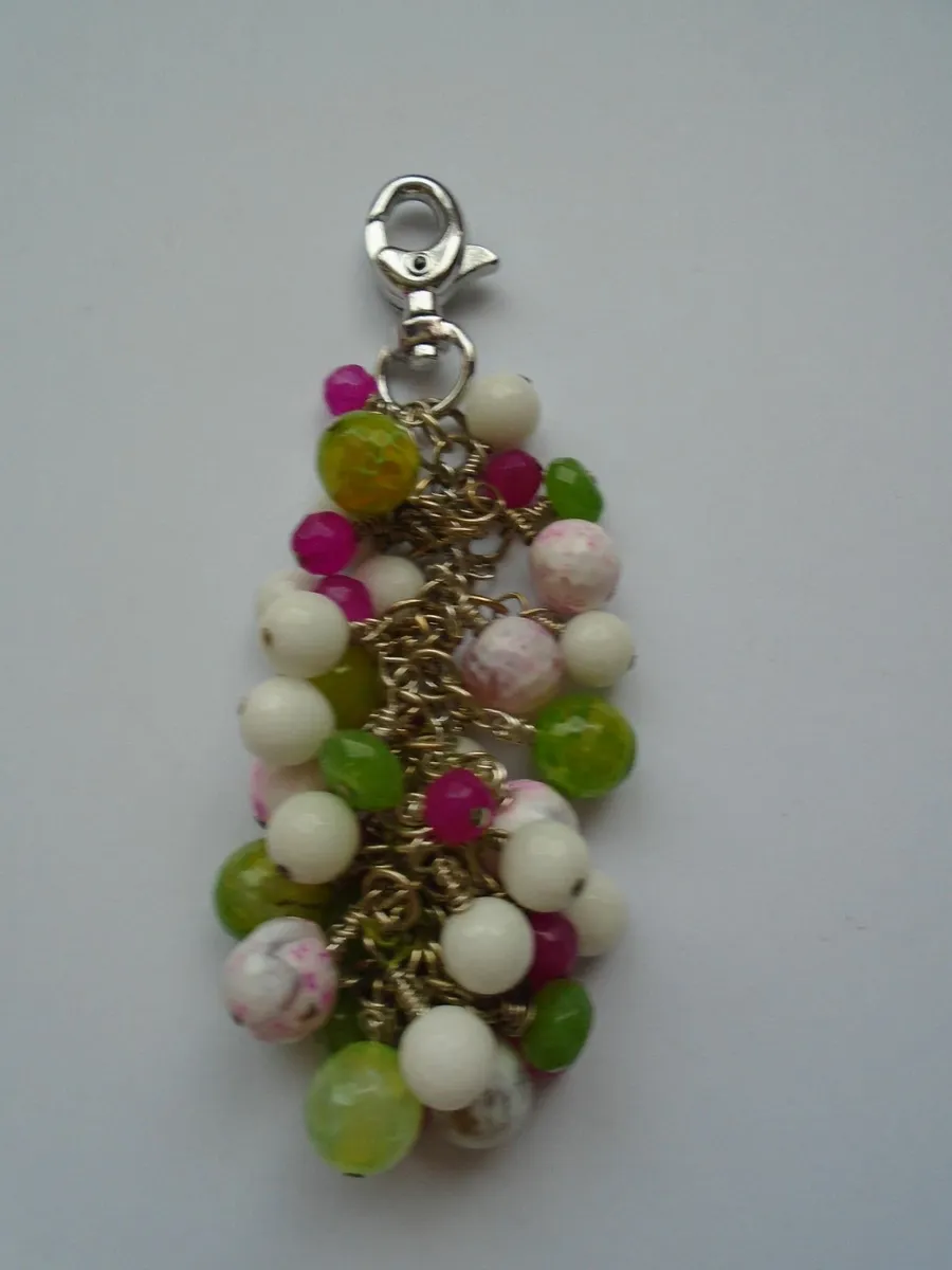 Handmade bag charm,Bag charm,Gift - Image 1