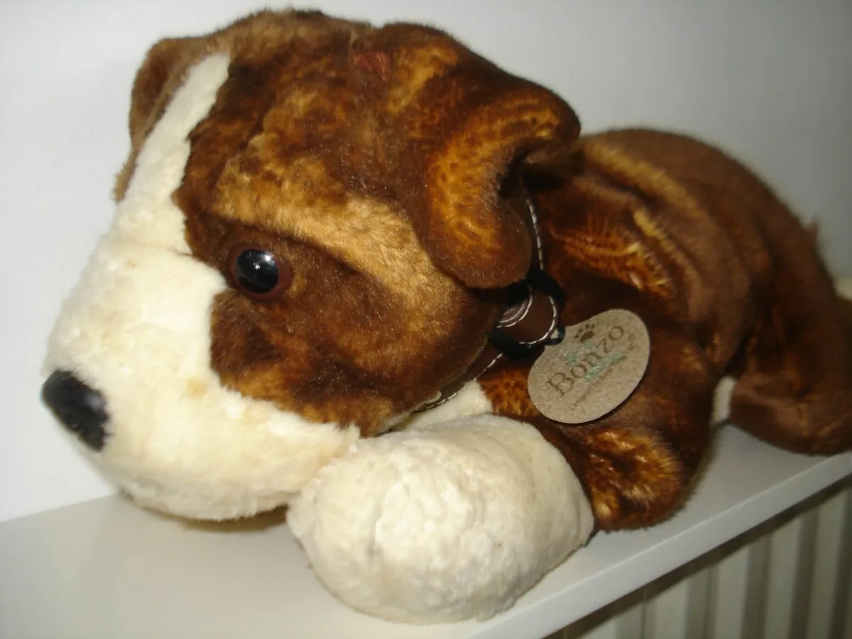 KEEL TOYS BONZO THE BOXER TOY DOG. - Image 3