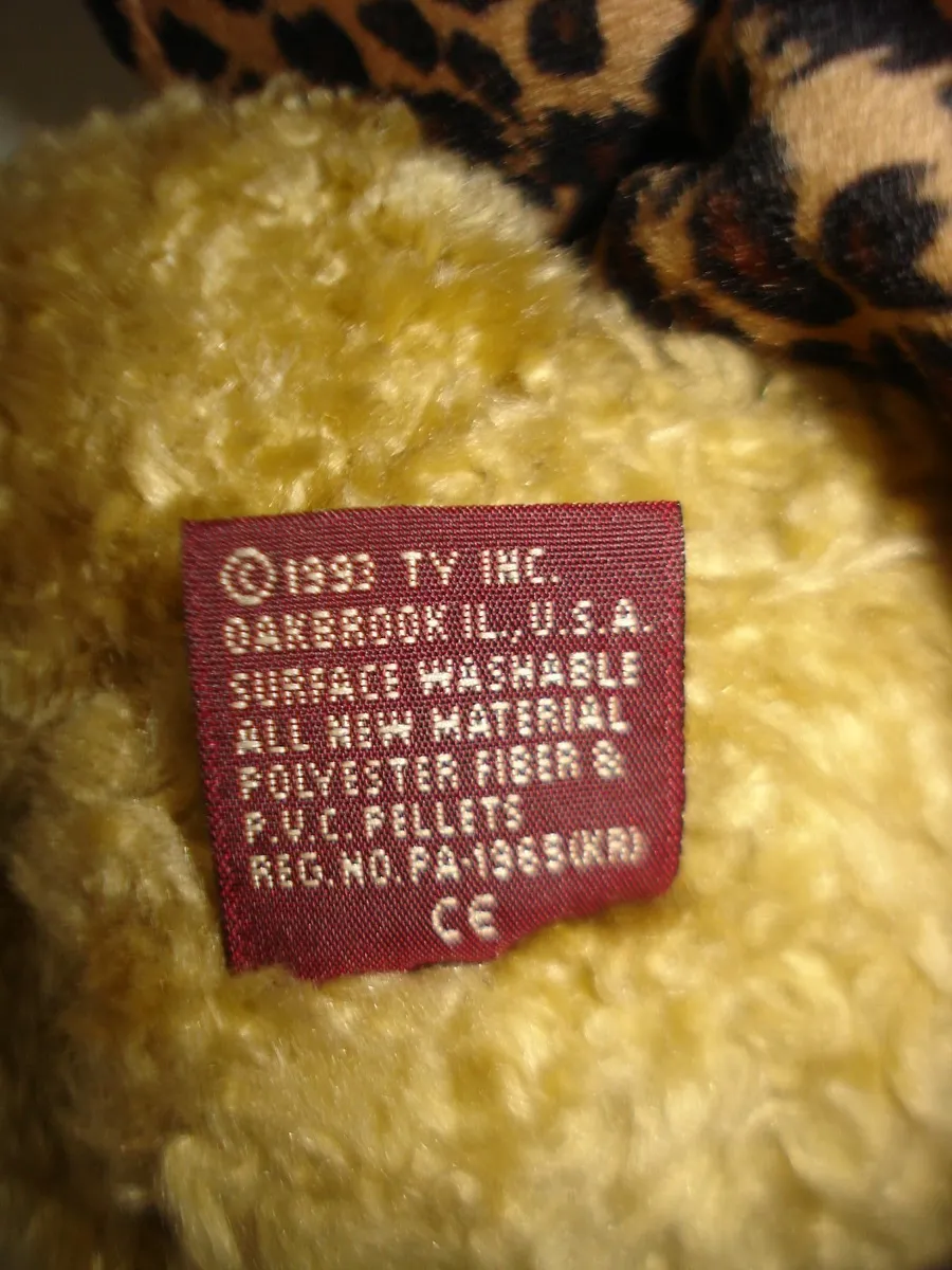 TY BEANIE TEDDY ISABELLA 1993 EDITION. - Image 4