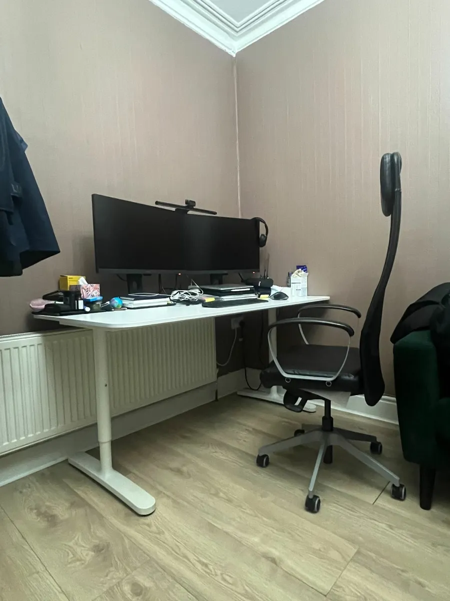 Desk and Office Chair - Image 1