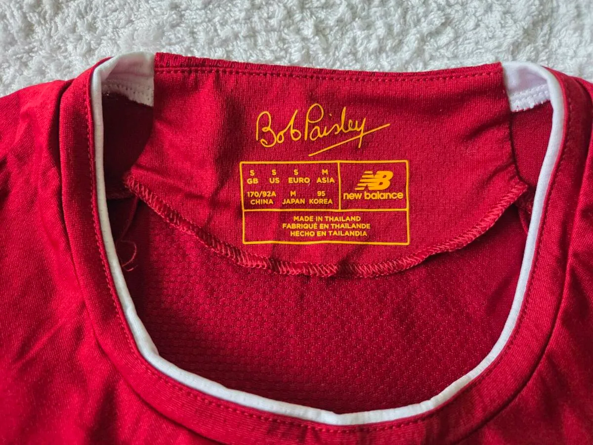 Liverpool Football Club Home Jersey 2019 to 2020 S - Image 4