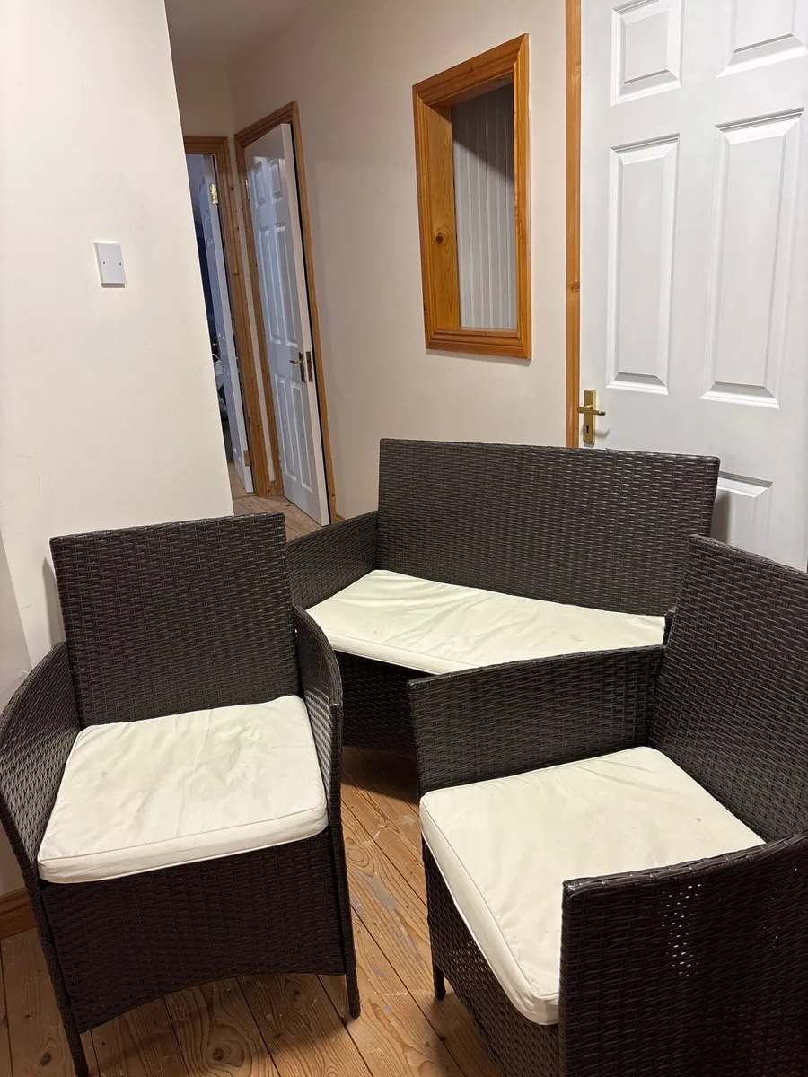 Cane Furniture Set - Image 1