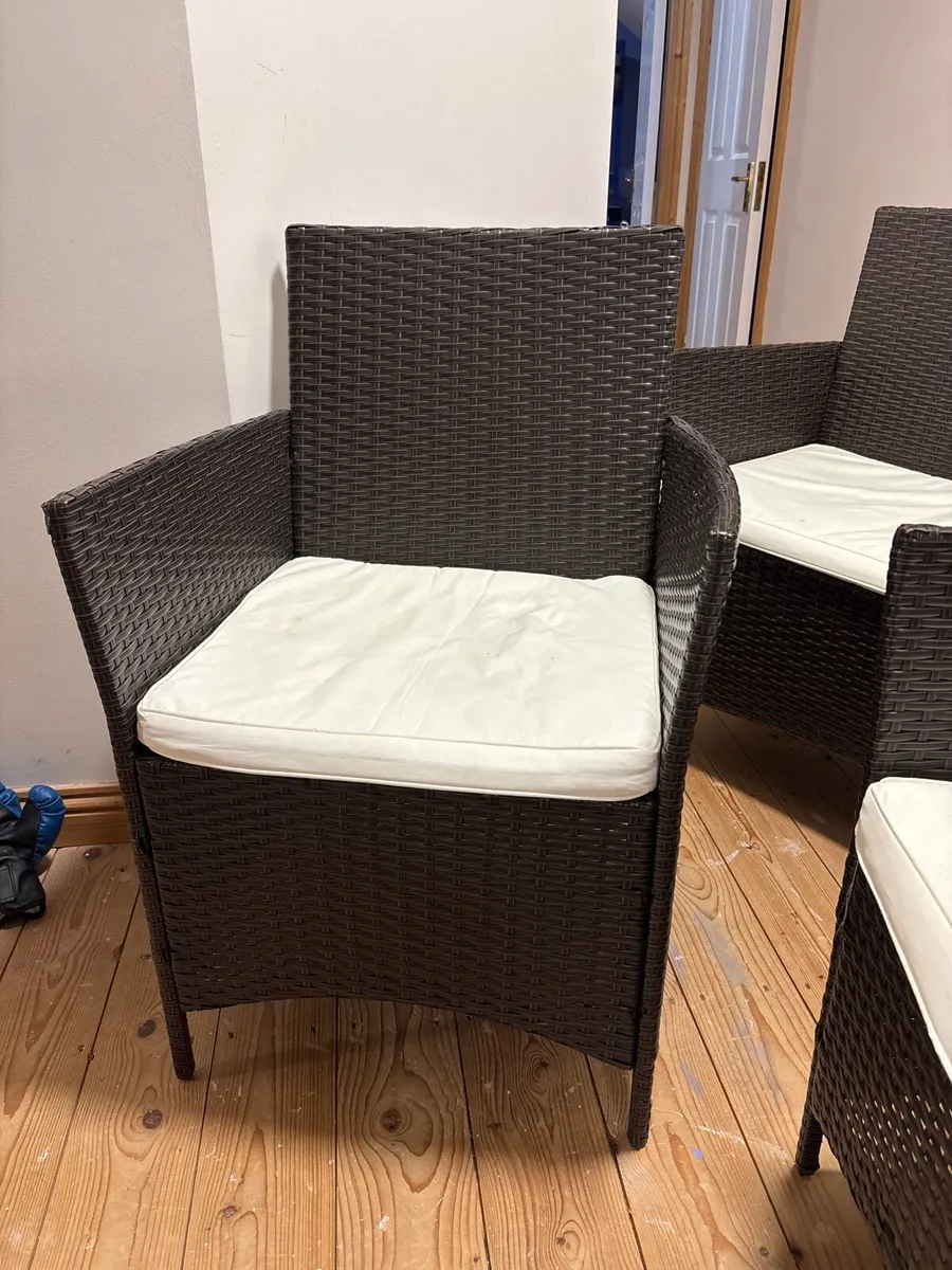 Cane Furniture Set - Image 2