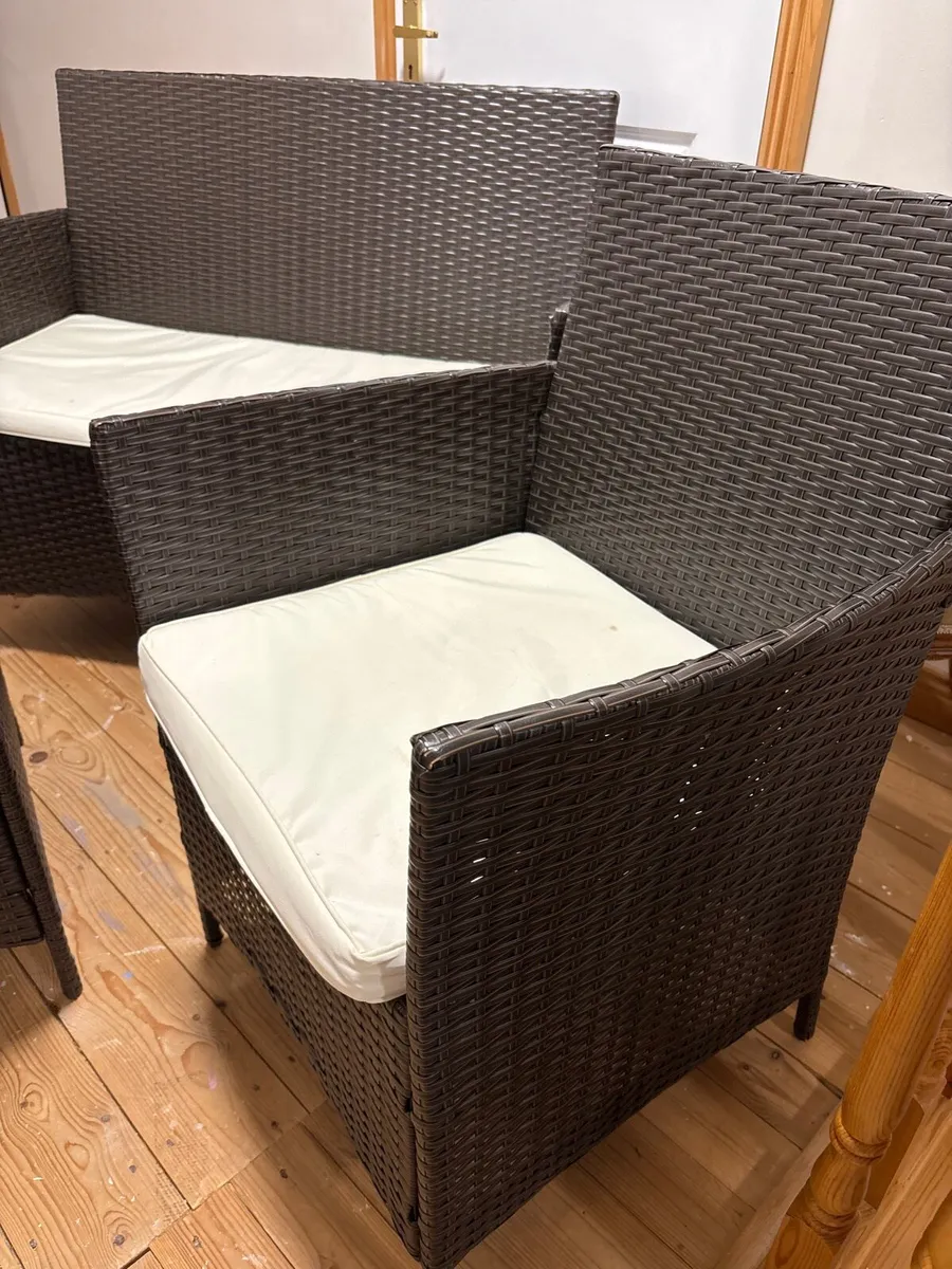 Cane Furniture Set - Image 3