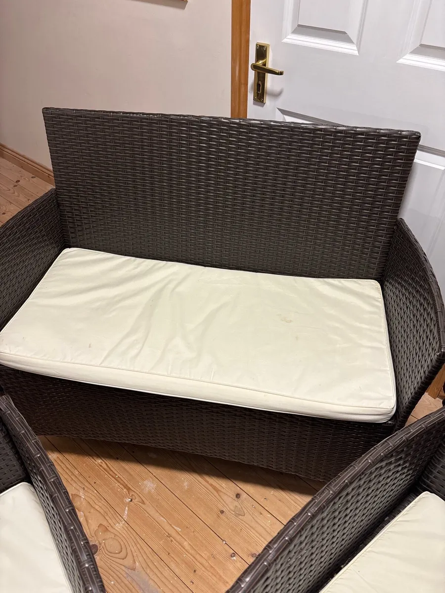 Cane Furniture Set - Image 4