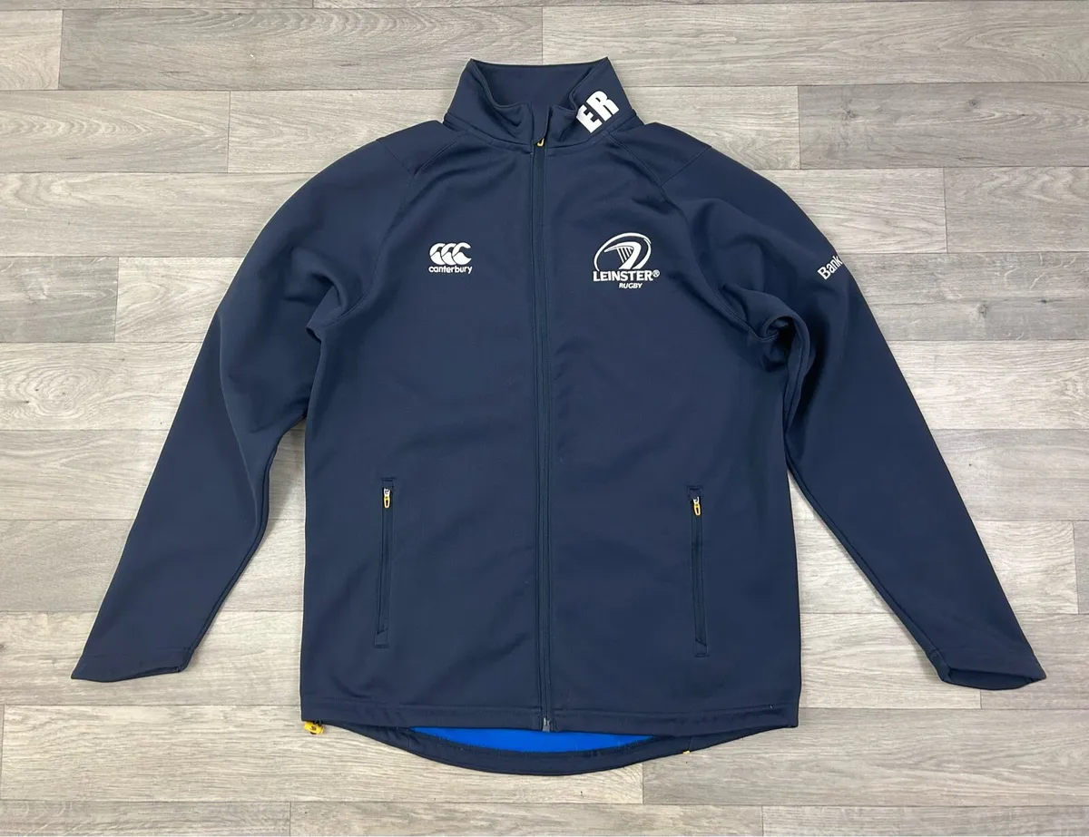 Canterbury Leinster Rugby Team Issue Jacket Medium - Image 1