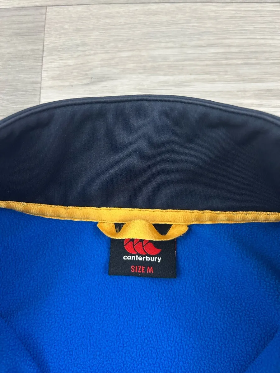 Canterbury Leinster Rugby Team Issue Jacket Medium - Image 4