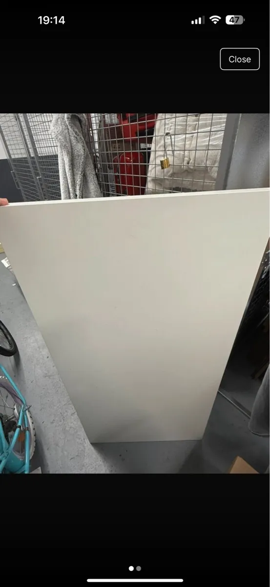 Ikea Linnmon Table with 4 Adils Legs - Image 1