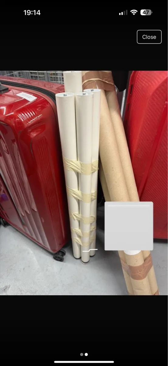 Ikea Linnmon Table with 4 Adils Legs - Image 2