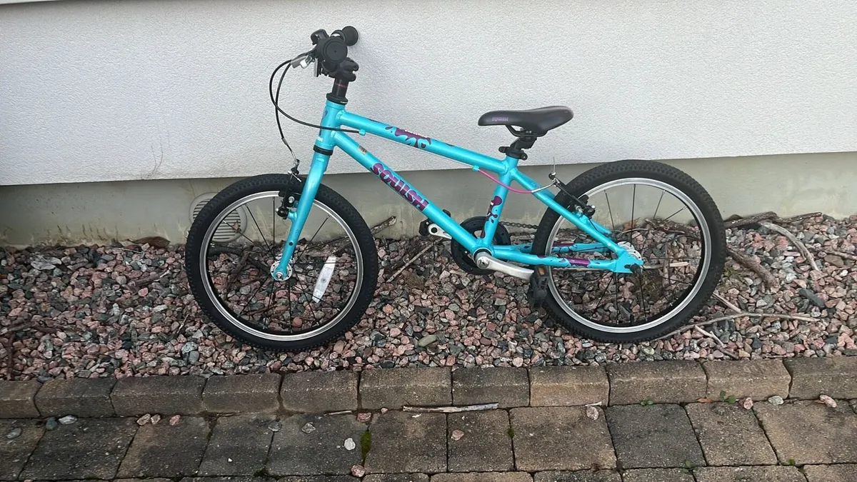 Squish aqua 18 inch bike - Image 1