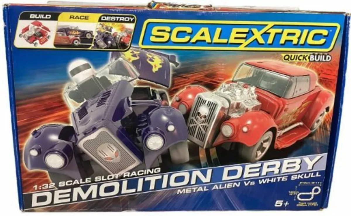 Scalextric  - Demolition Racing Cars set. - Image 1
