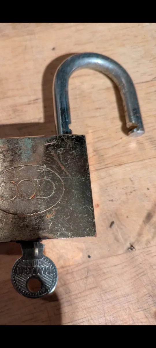 Motorbike chain and lock - Image 4