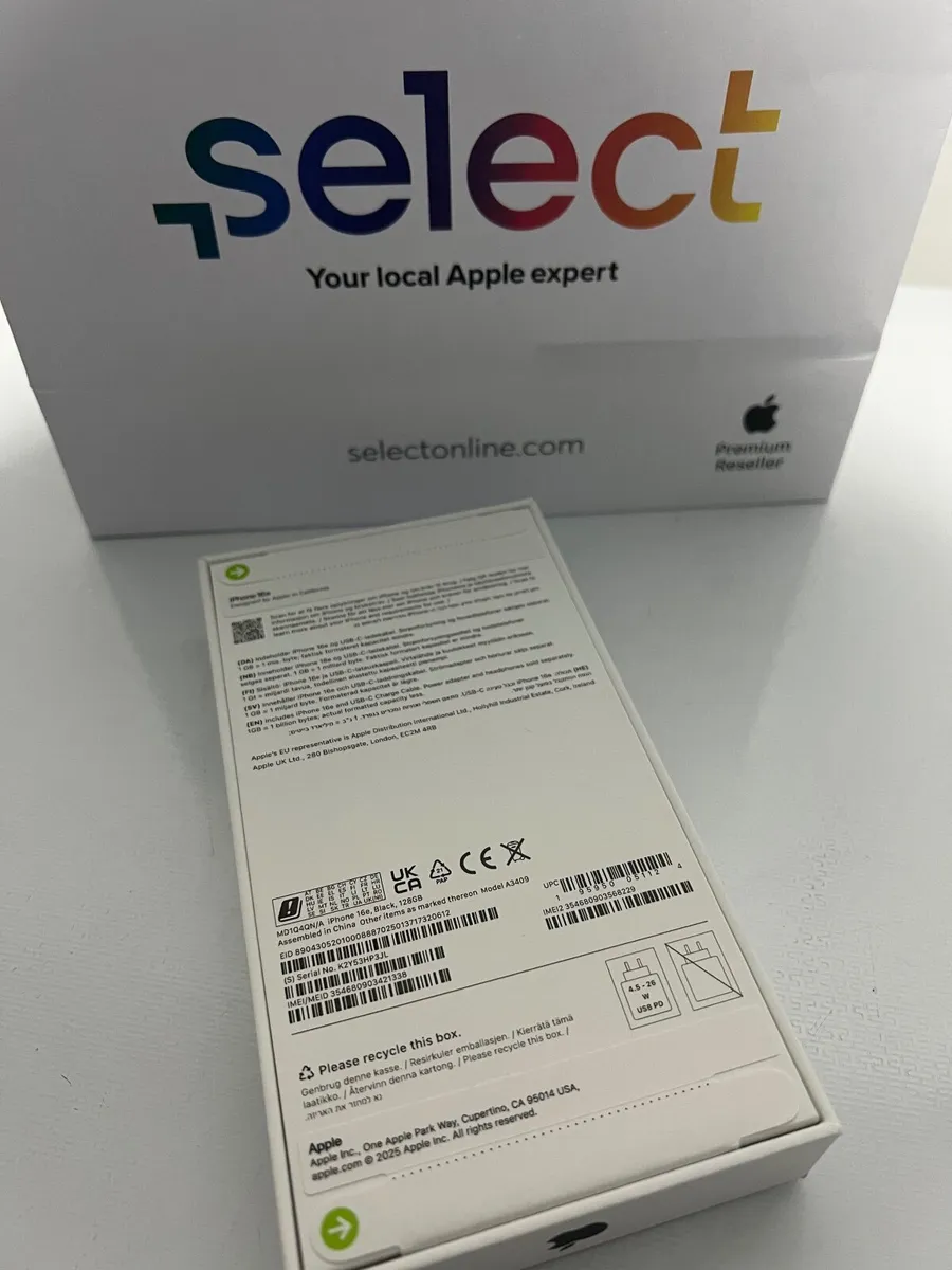 “Brand New” iPhone 16e 128g Black - Image 2
