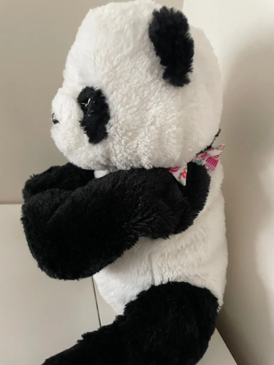 Panda Teddy Soft Toy - 28cm - Image 2