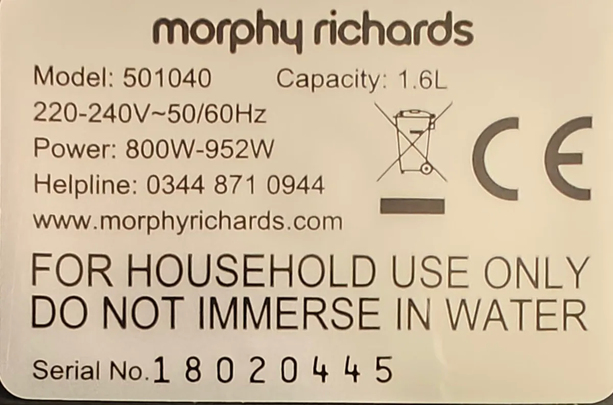 MORPHY RICHARDS 501040 Soup Maker - Image 3