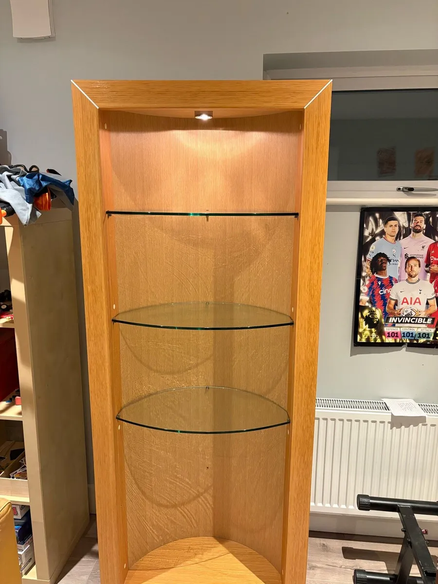 Oak corner unit - Image 1