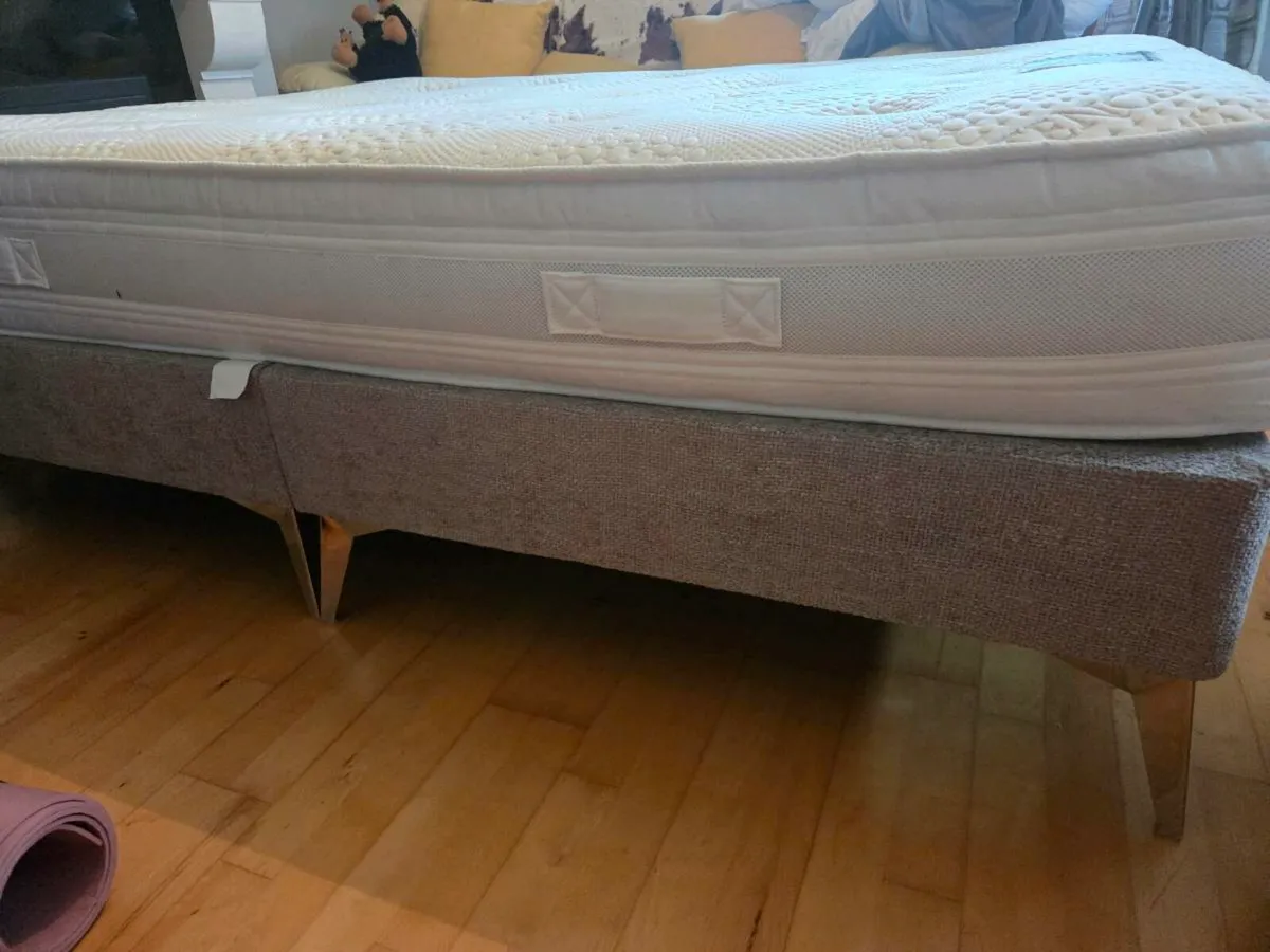 Double bed Faith & Ethan base with Hilton matress - Image 1