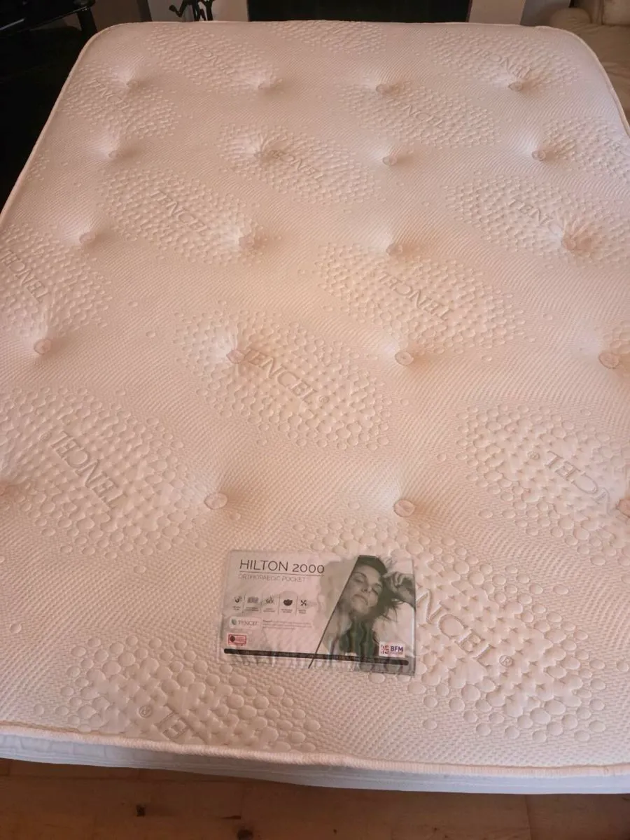 Double bed Faith & Ethan base with Hilton matress - Image 2