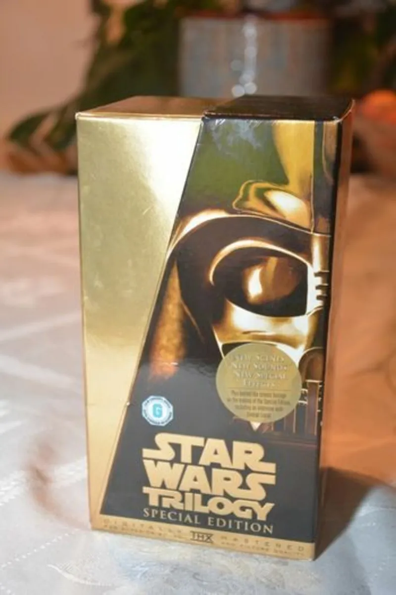 STAR WARS TRILOGY Special Edition 3 VHS Tape Box - Image 1