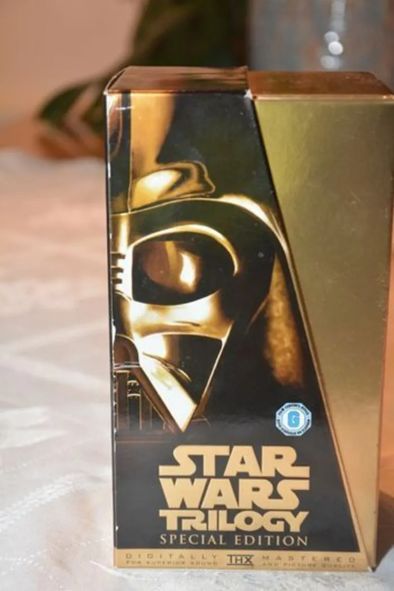 STAR WARS TRILOGY Special Edition 3 VHS Tape Box - Image 2