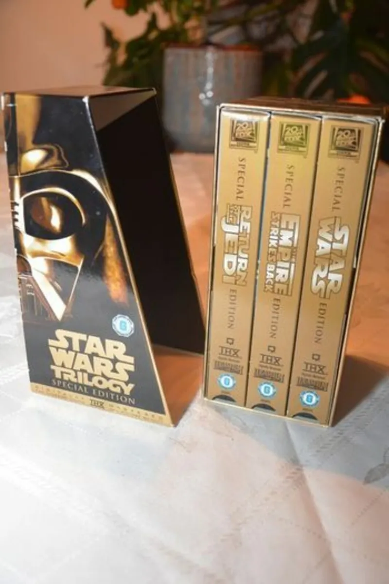 STAR WARS TRILOGY Special Edition 3 VHS Tape Box - Image 4