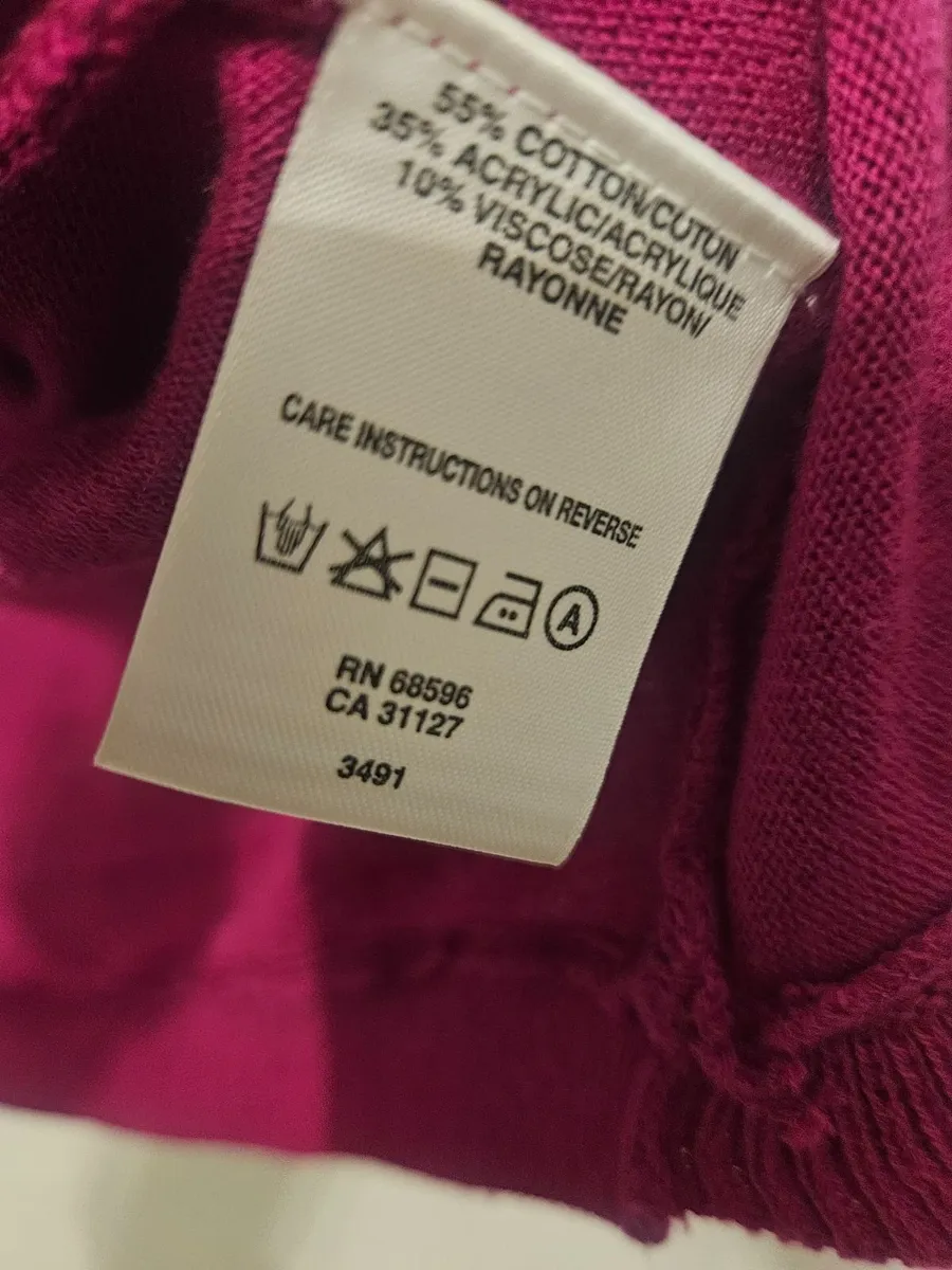 DKNY Pink Cardigan - Image 3