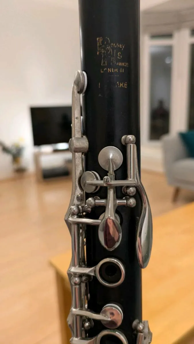 Boosey & Hawkes c.1971 Edgware 'A' Clarinet - Image 2