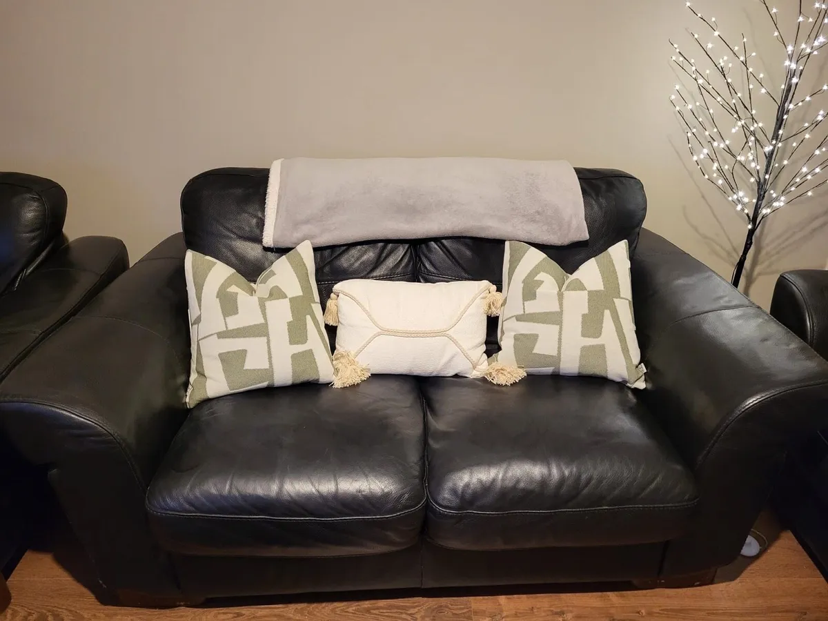 CouchesX2 plus chair-Real Italian Leather - Image 1