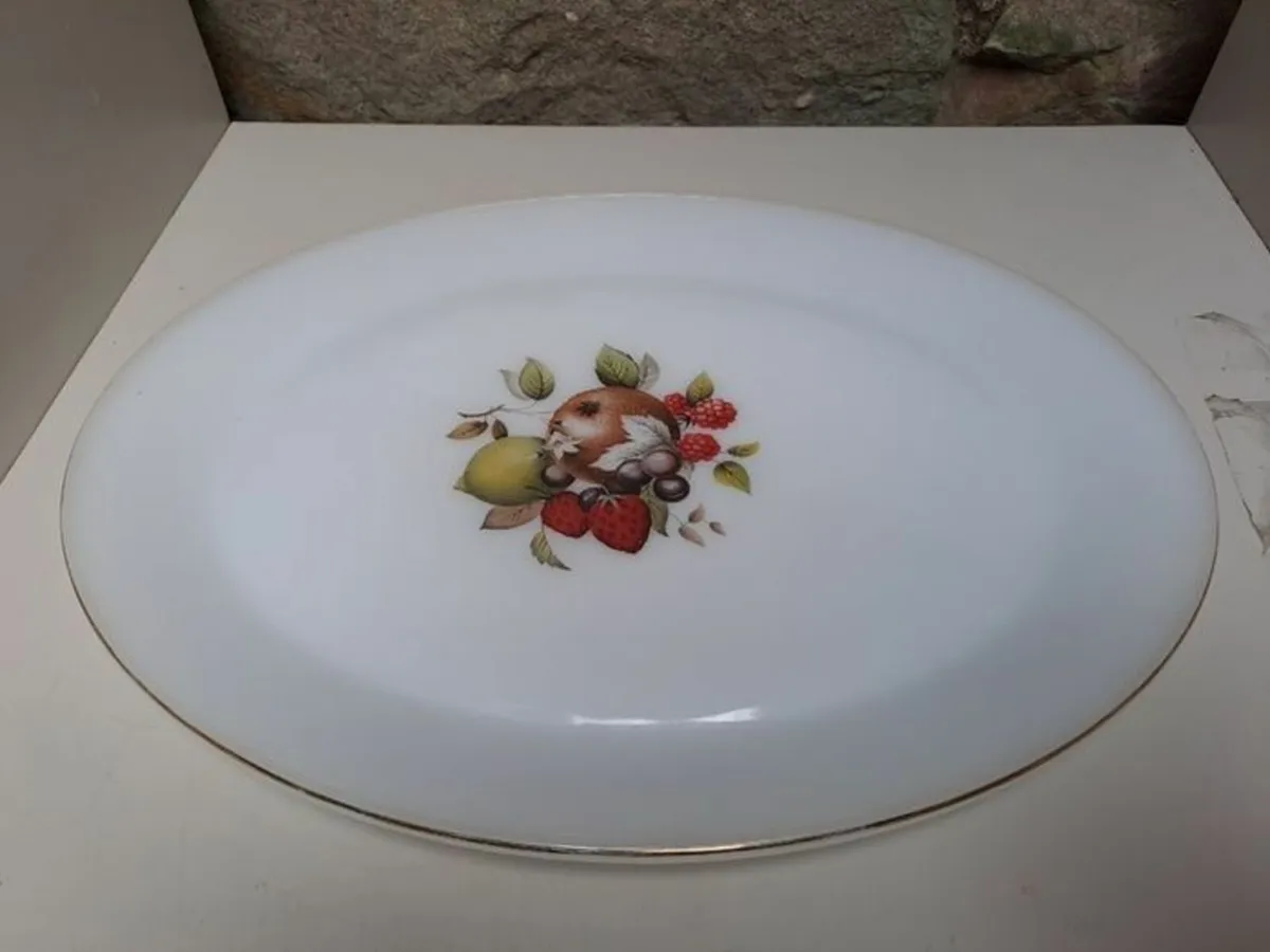 Phoenix Opalware oval platter - Image 2