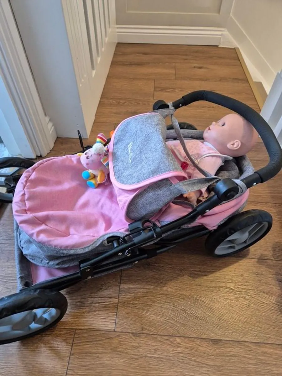 Doll and pram - Image 4